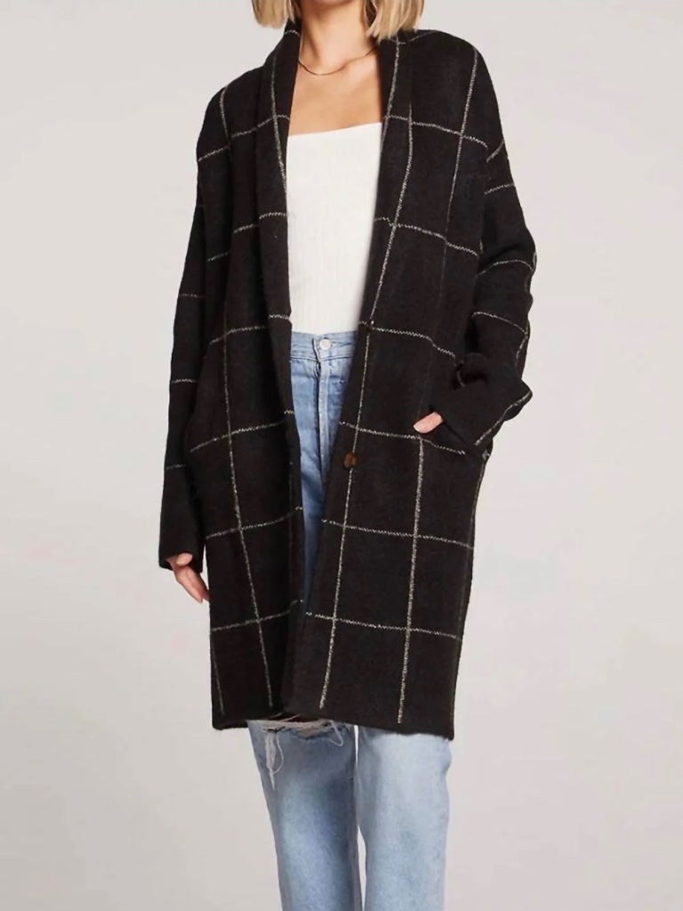 Saltwater Luxesdesreen Long Sleeve Sweater Black256